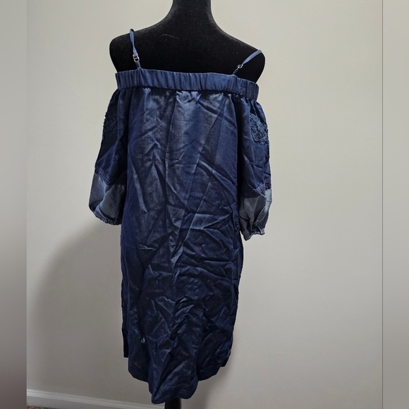 Nanette Lepore denim dress size 4 - Picture 9 of 14